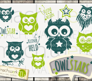 Plotterdatei Owlstars